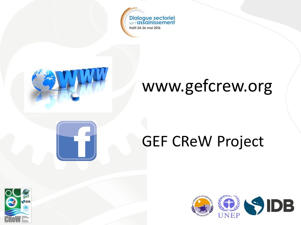 GEF CReW Project
