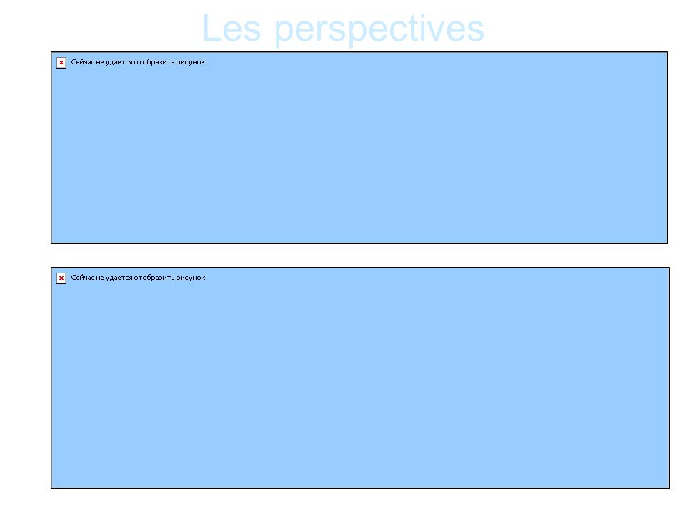 Les perspectives