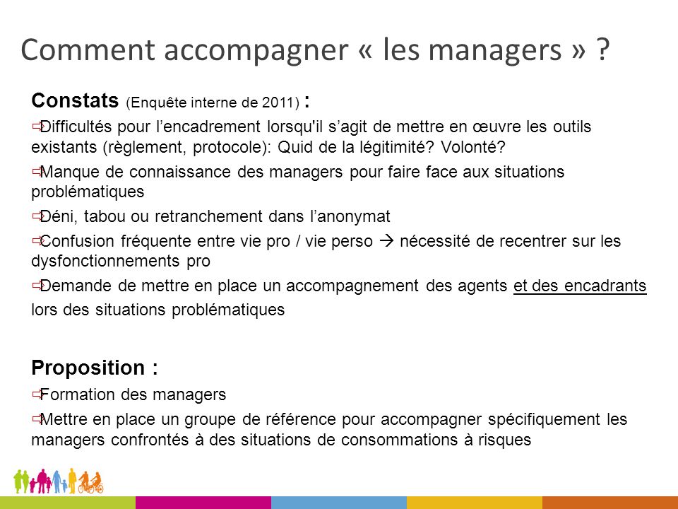 Comment accompagner « les managers » .