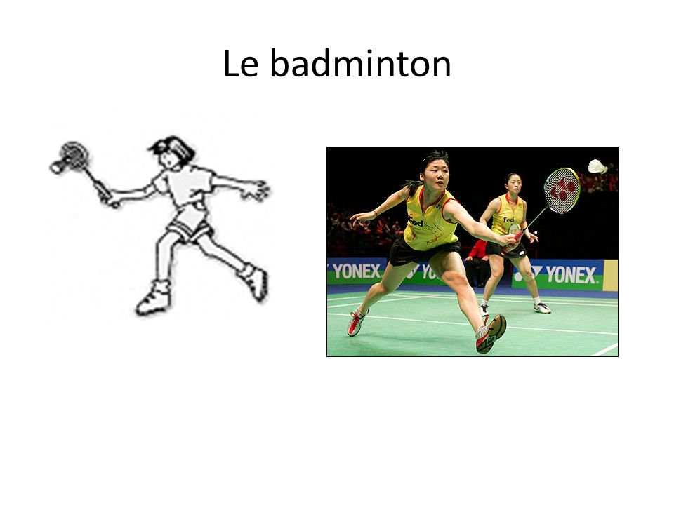 Le badminton