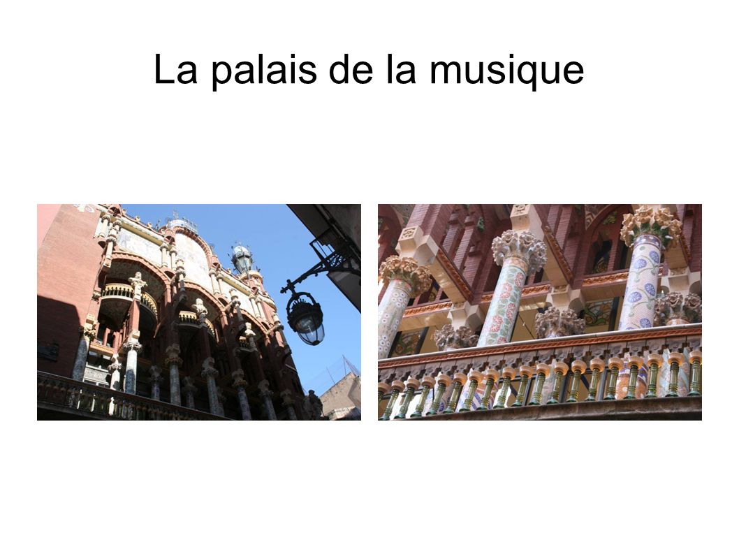 La palais de la musique