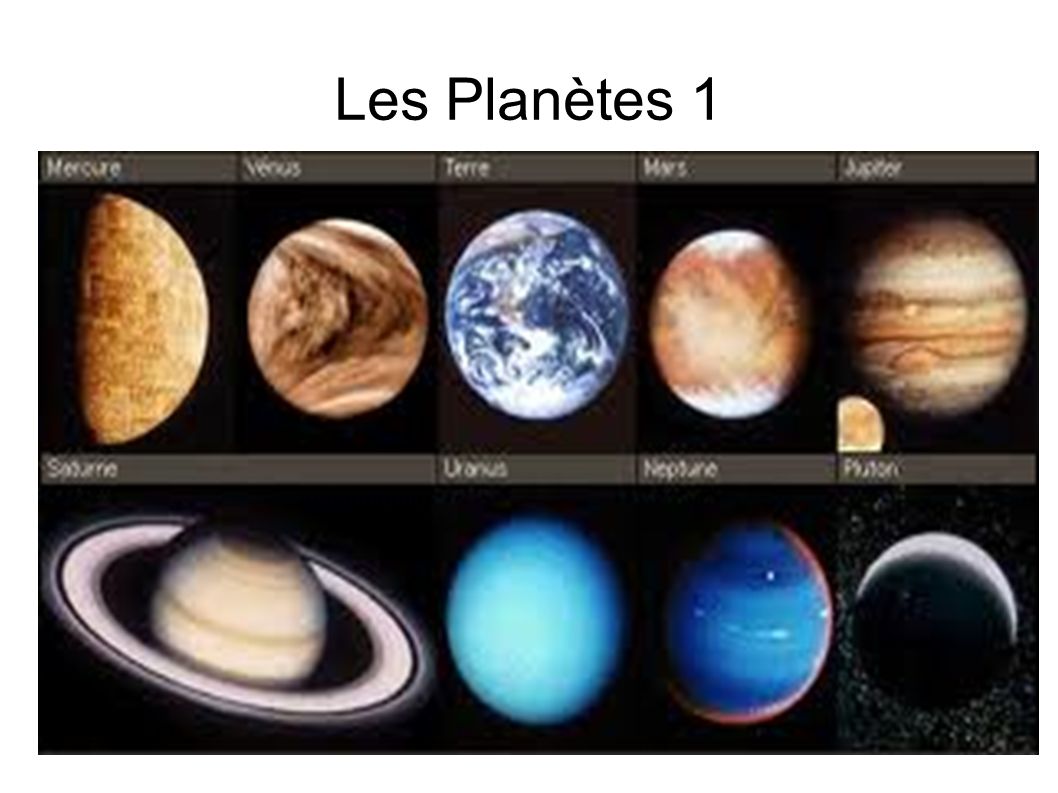 Les Planètes 1