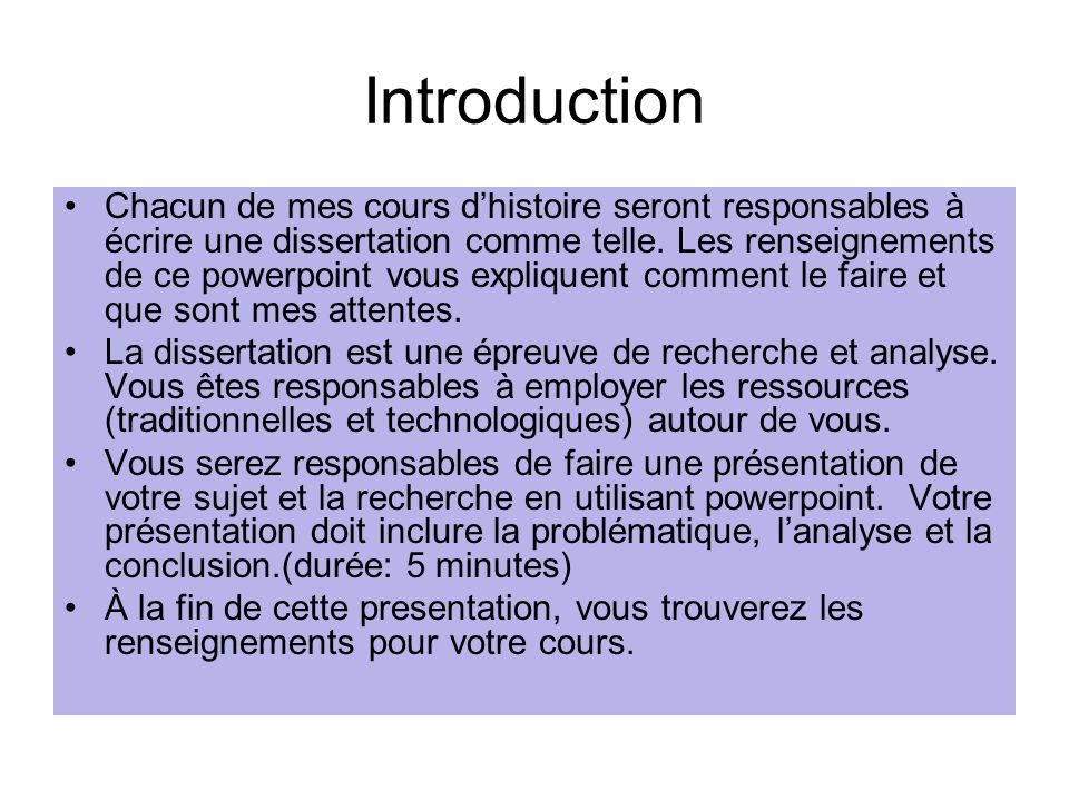 dissertation comment faire une conclusion