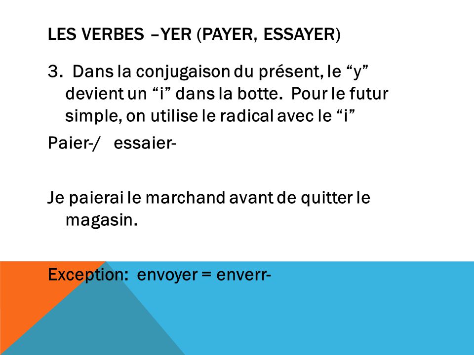 Conjugaison du verbe essayer