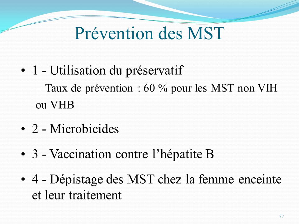 les prostituées et les mst