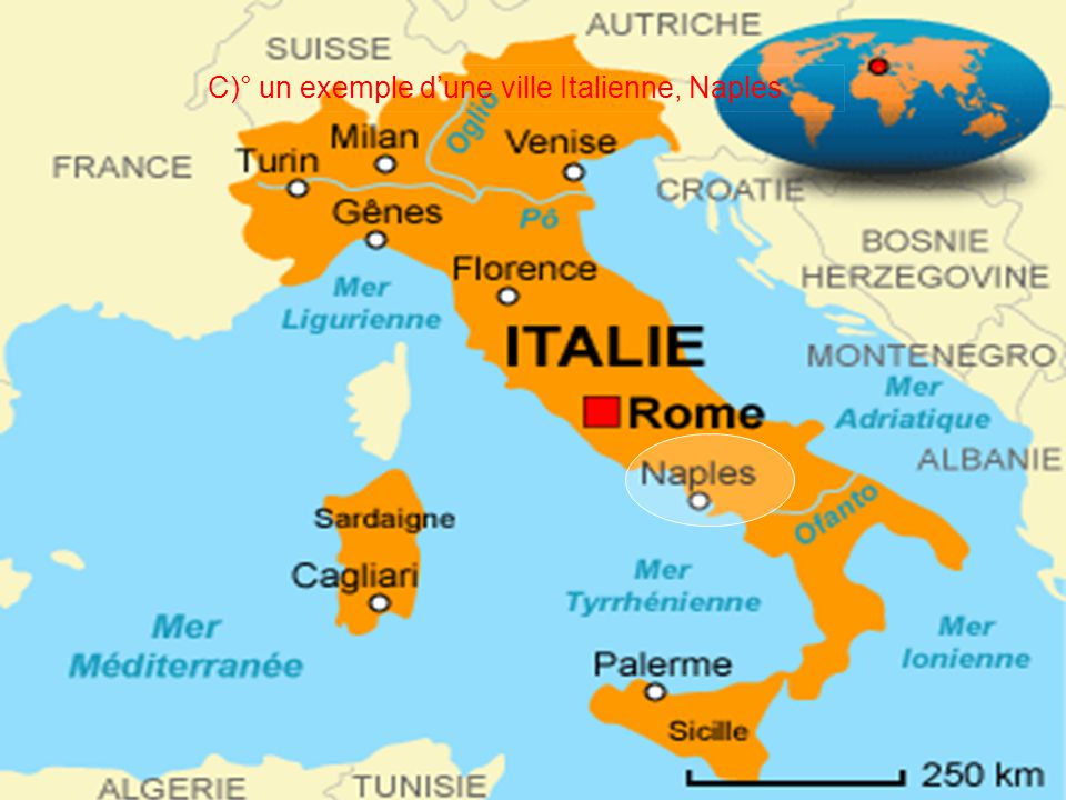 carte du monde france italie
