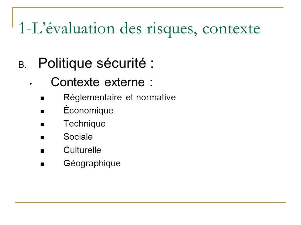 L Valuation Des Risques L Ments De M Thodologie Pour Experts