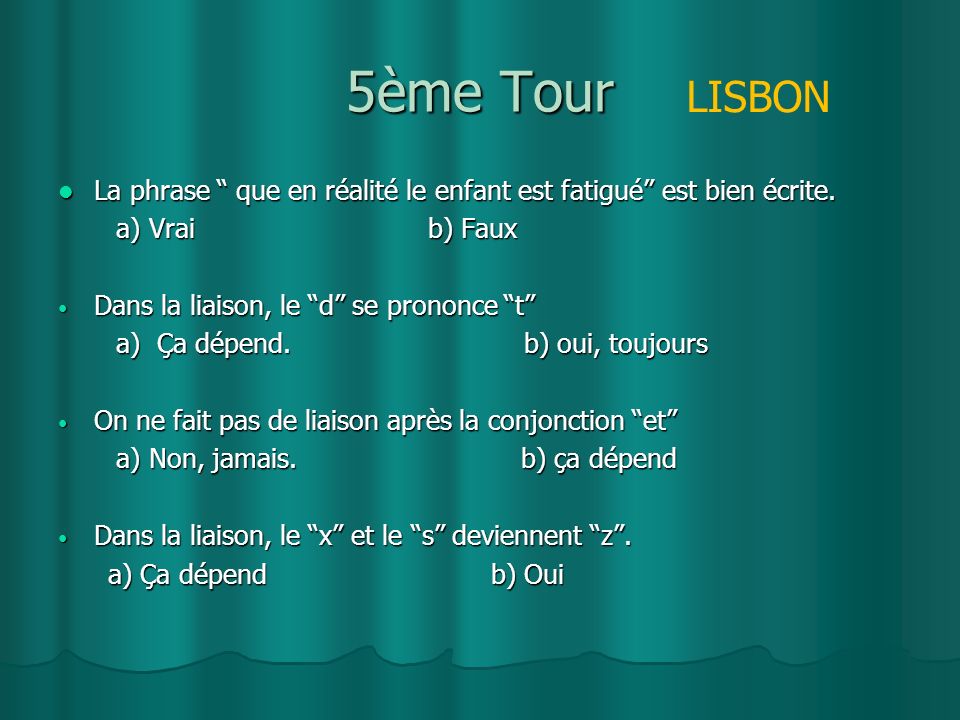 4ème Tour On __ apprend à écrire et à parler en français : lEOI POZOBLANCO.