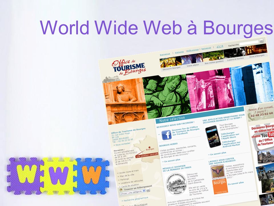 Page 6 World Wide Web à Bourges