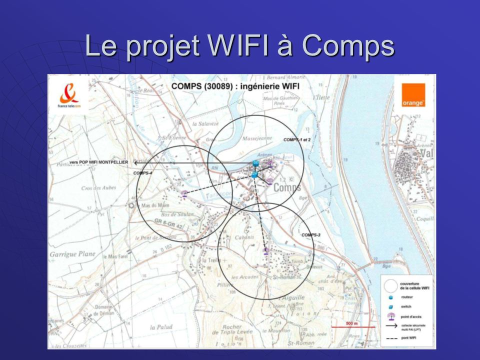 Le projet WIFI à Comps
