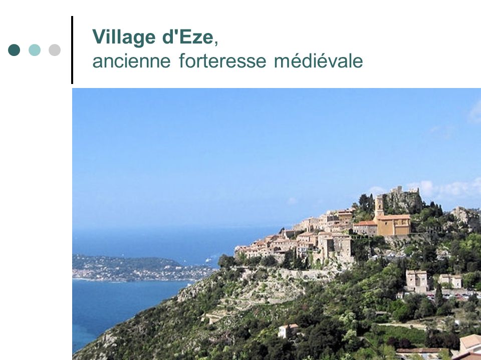 Village d Eze, ancienne forteresse médiévale
