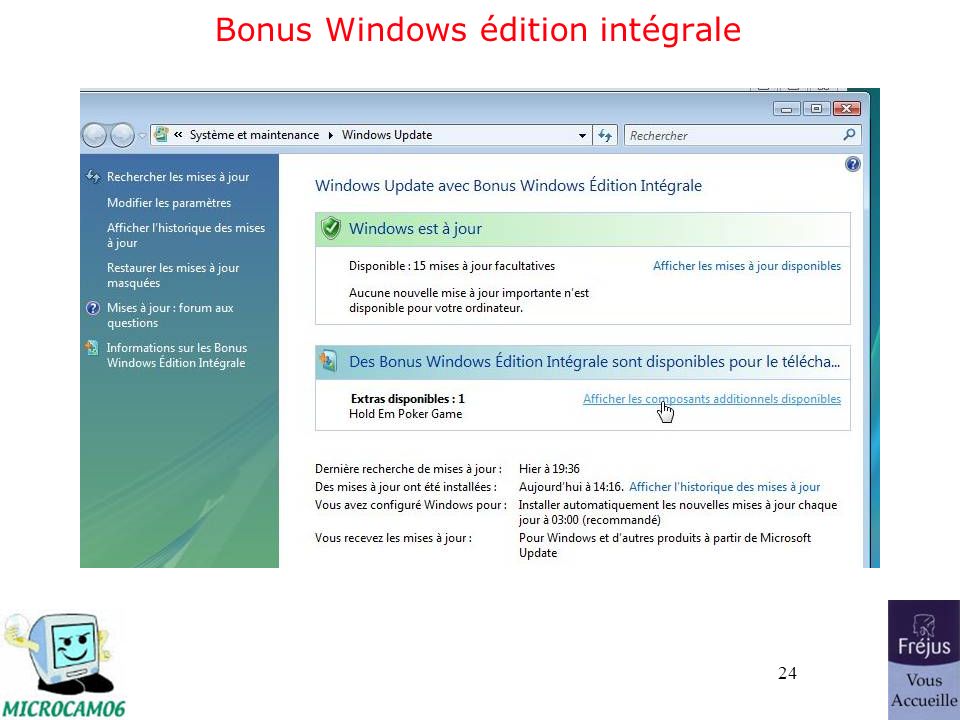 24 Bonus Windows édition intégrale
