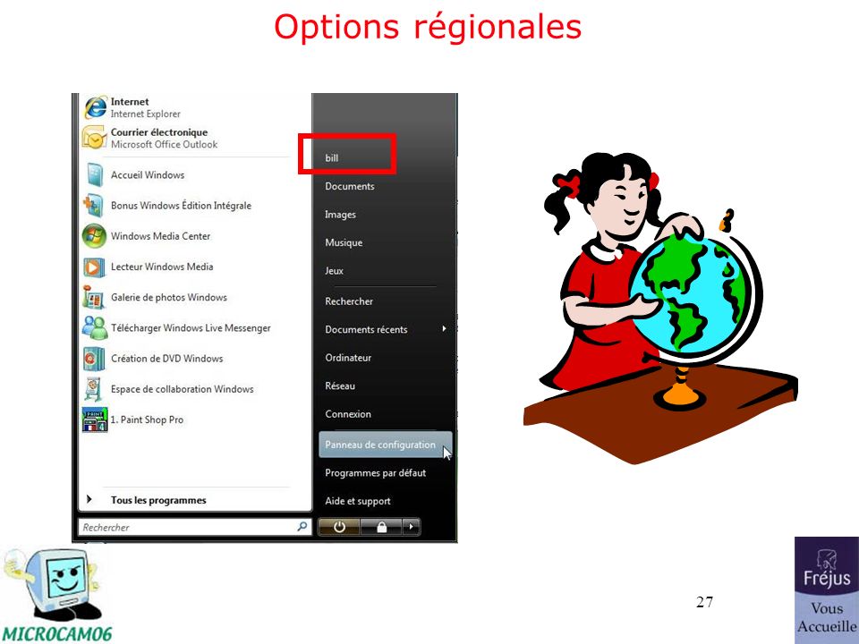 27 Options régionales