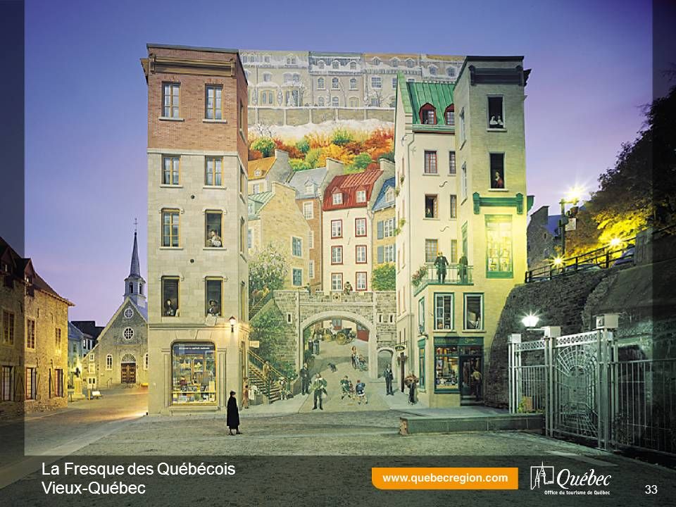 La Fresque des Québécois Vieux-Québec 33