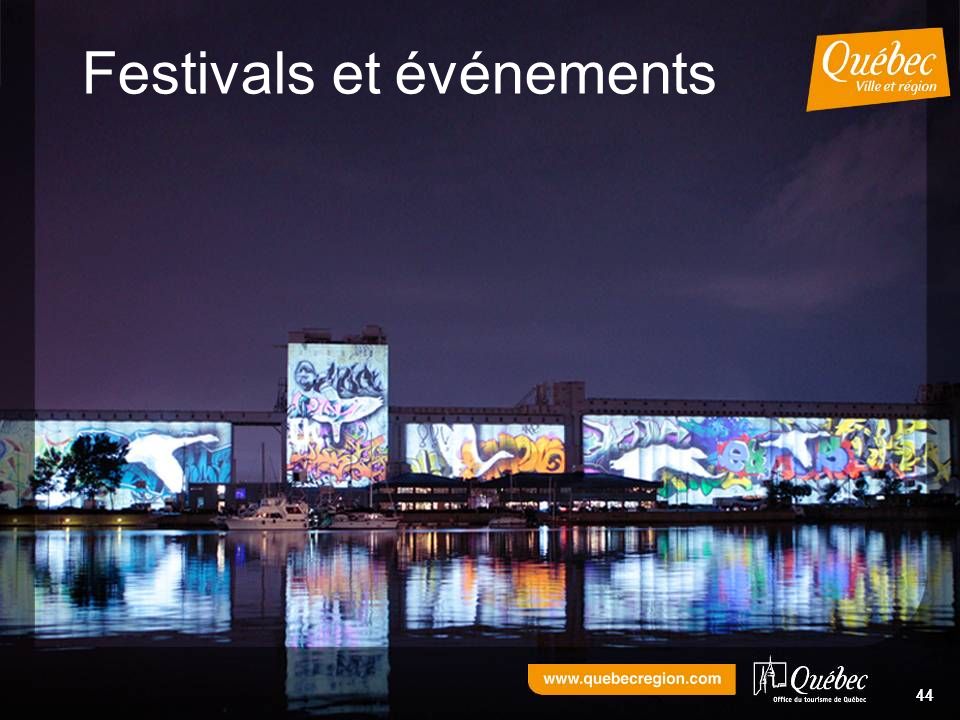 44 Festivals et événements