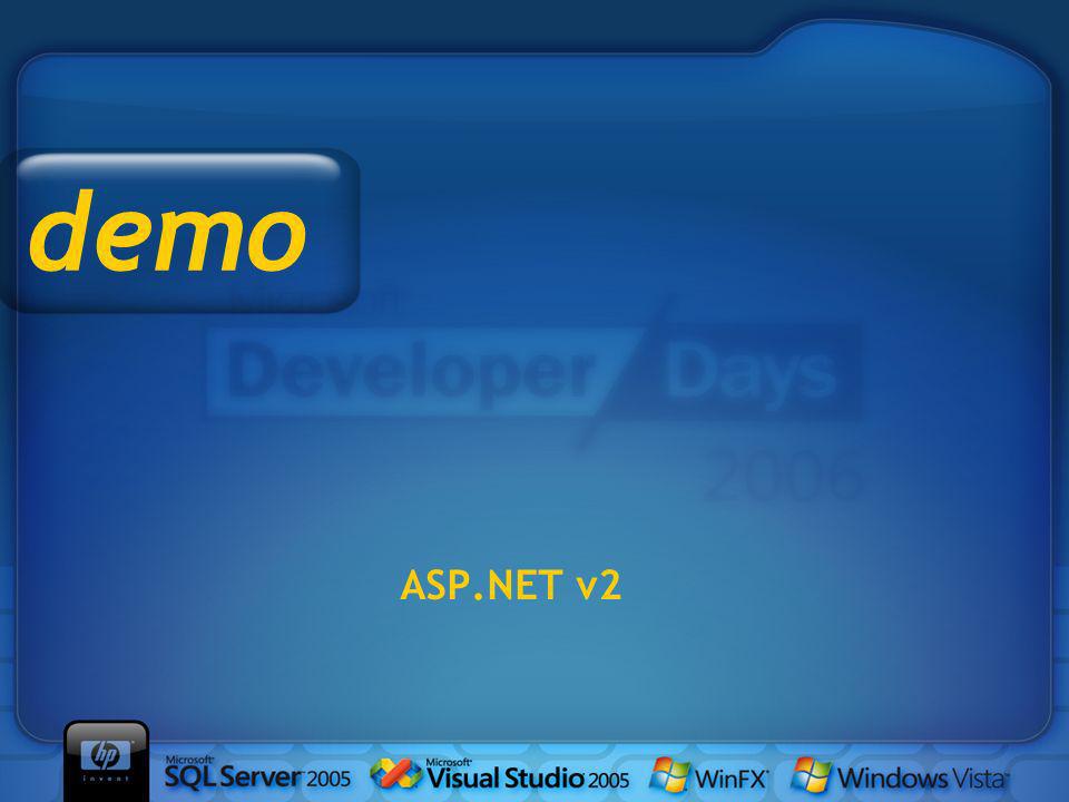 ASP.NET v2 demo