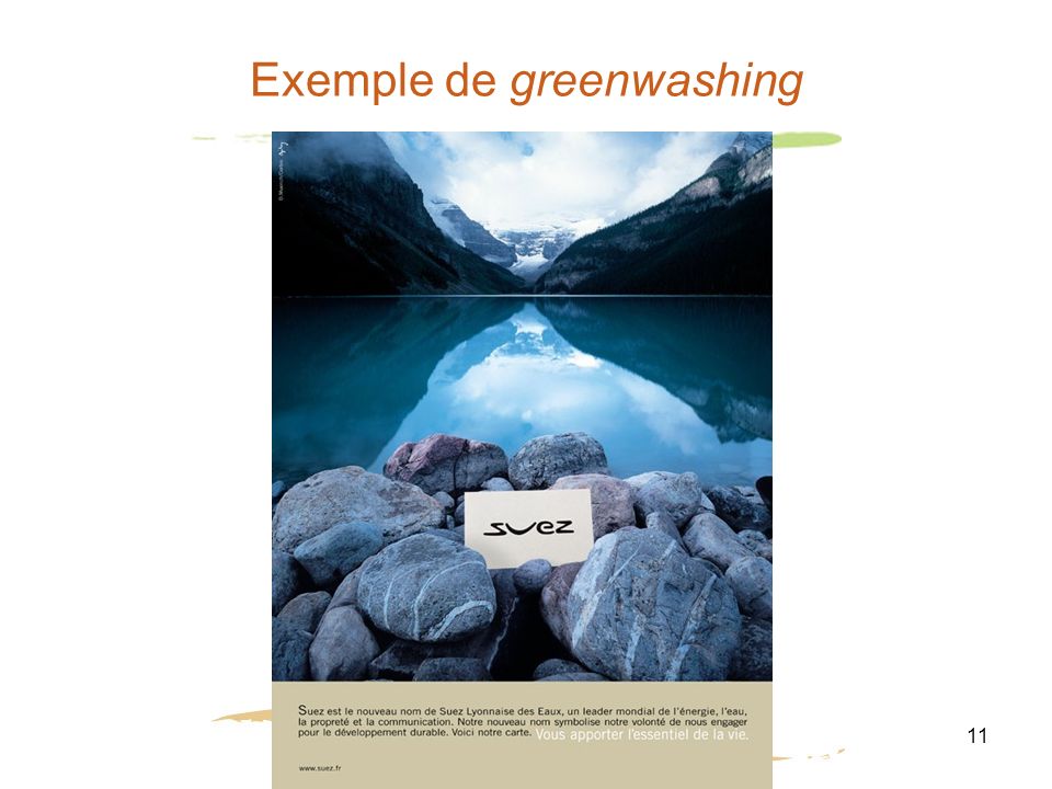 11 Exemple de greenwashing