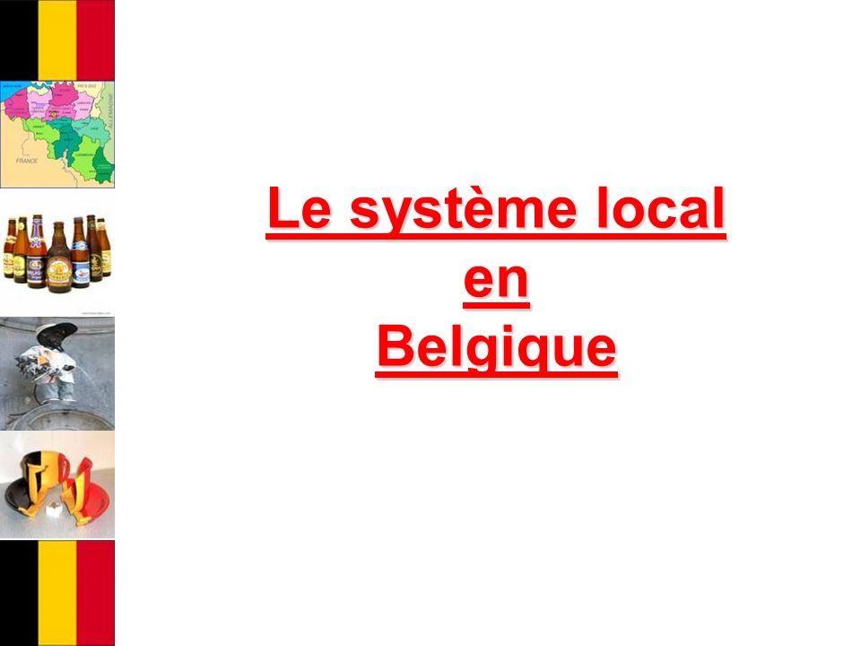 Le système local en Belgique