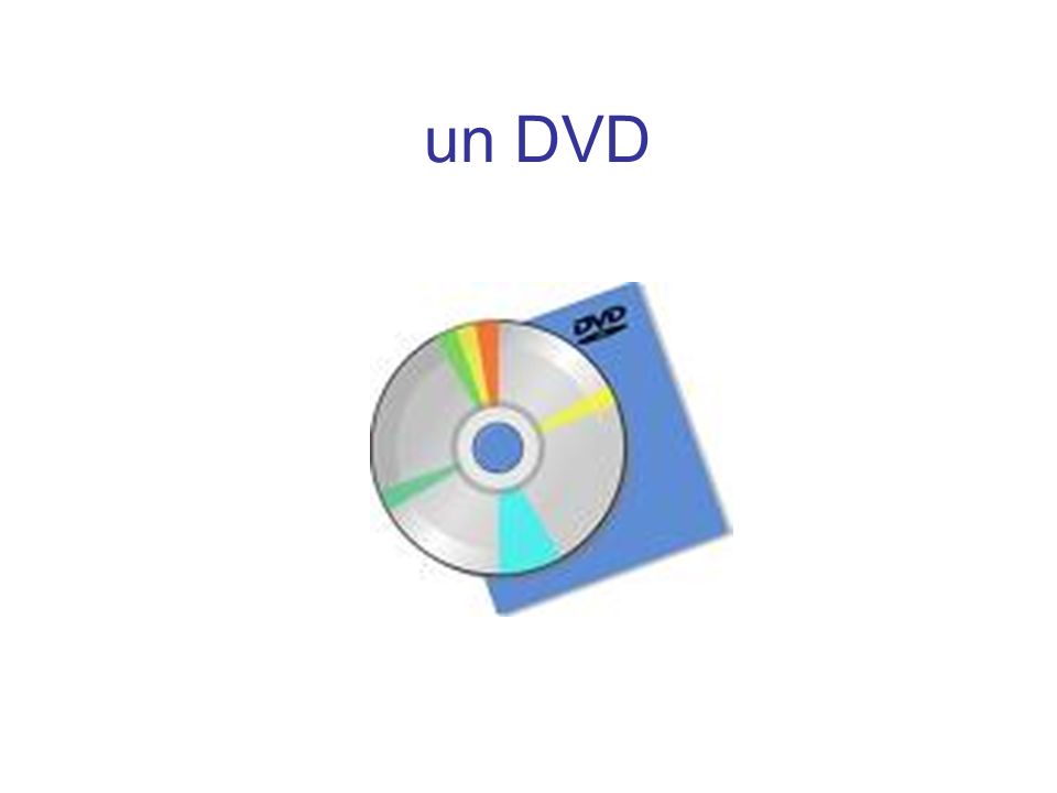 un DVD