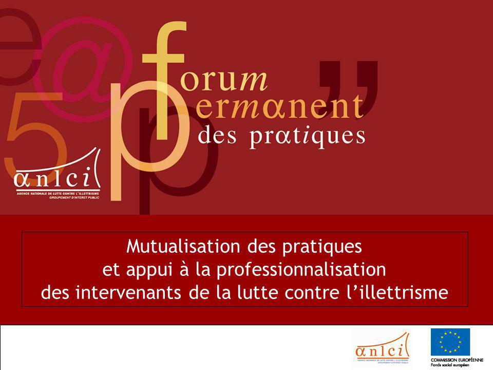 OCDE Mutualisation des pratiques et appui à la professionnalisation des intervenants de la lutte contre lillettrisme