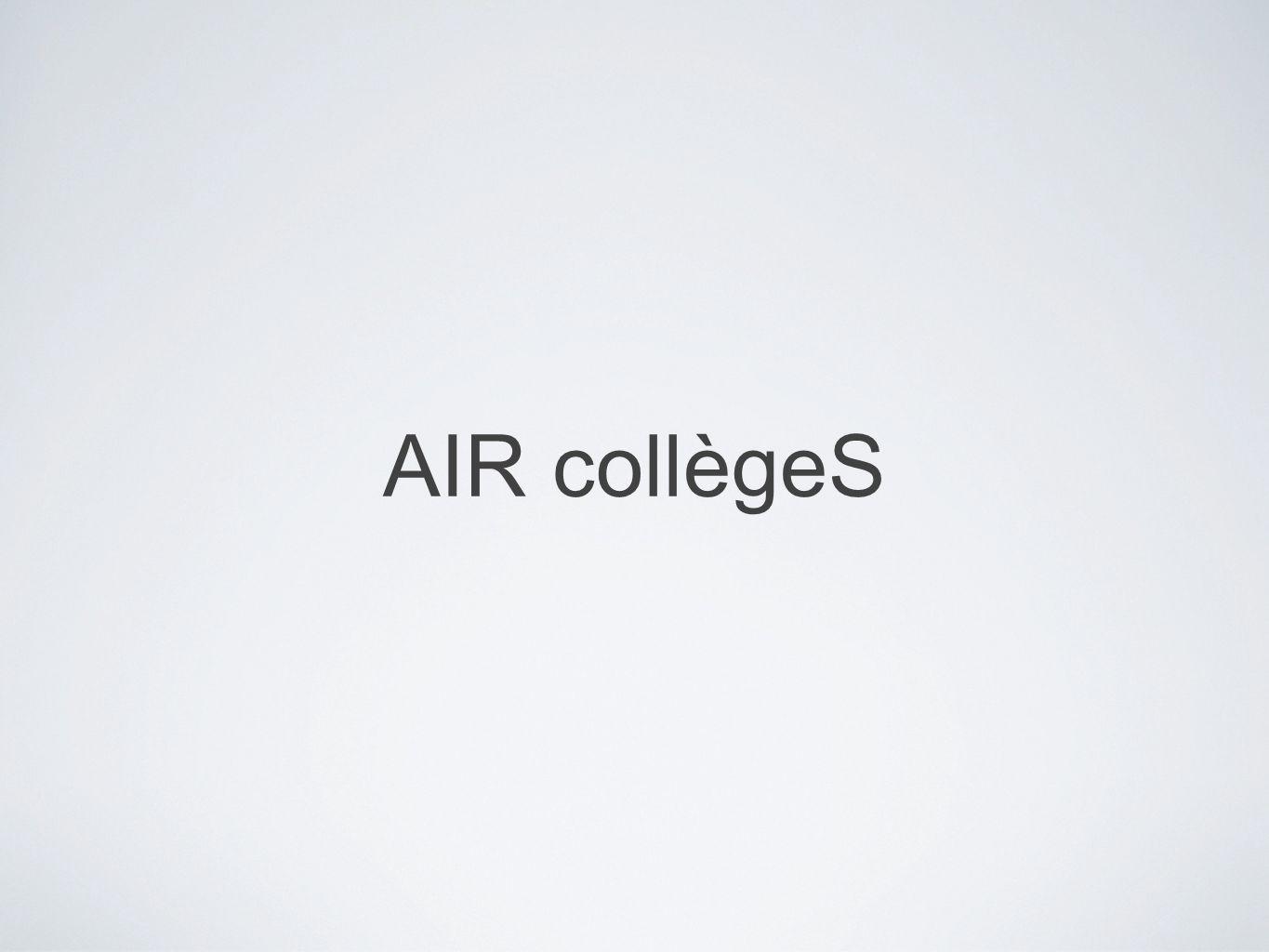 AIR collègeS