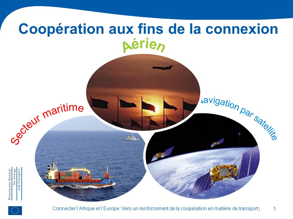 Connecter lAfrique et lEurope: Vers un renforcement de la coopération en matière de transport | 5 Coopération aux fins de la connexion