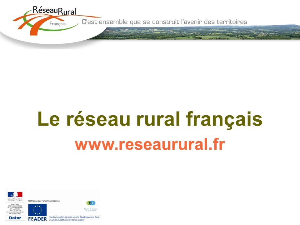 Le réseau rural français