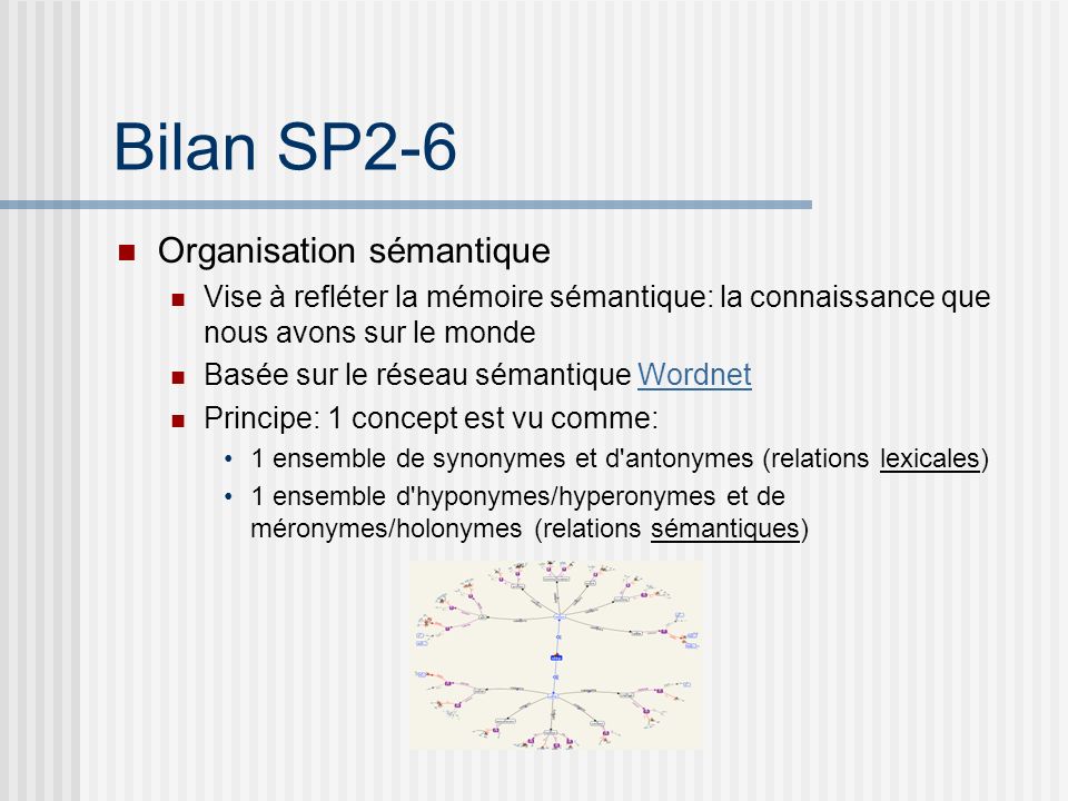 Bilan SP2-6 Organisation évènementielle (issu du projet CLOSED)