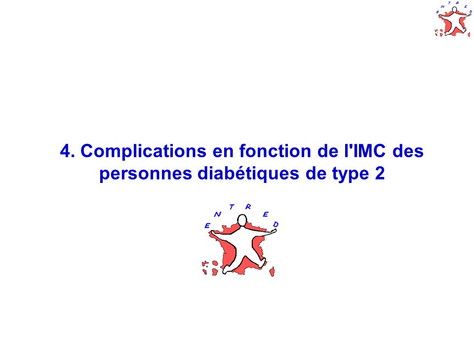 27 4. Complications en fonction de l IMC des personnes diabétiques de type 2