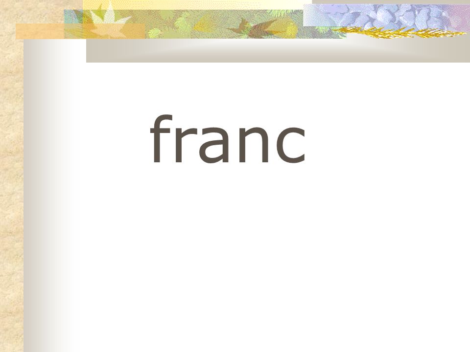 franc