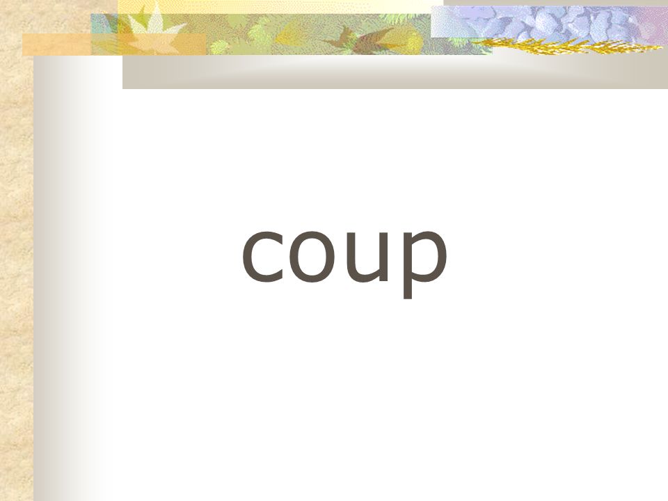 coup