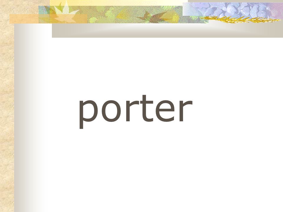 porter