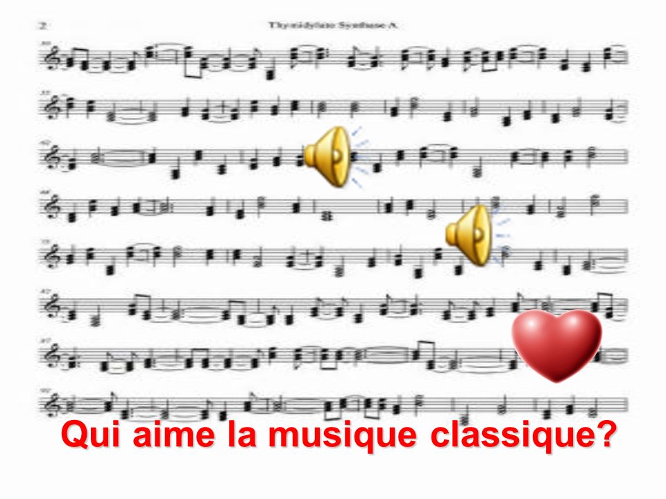 Qui aime la musique classique
