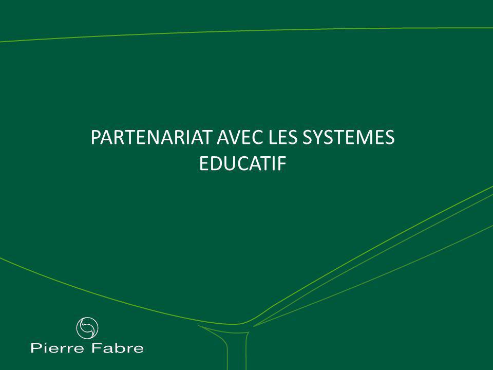 PARTENARIAT AVEC LES SYSTEMES EDUCATIF