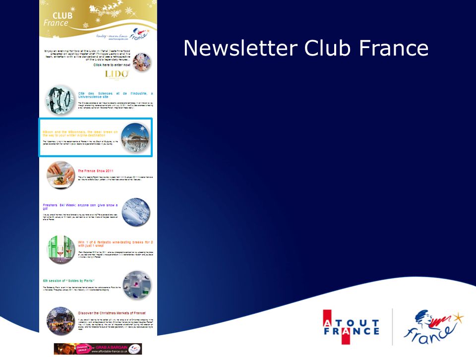 Newsletter Club France