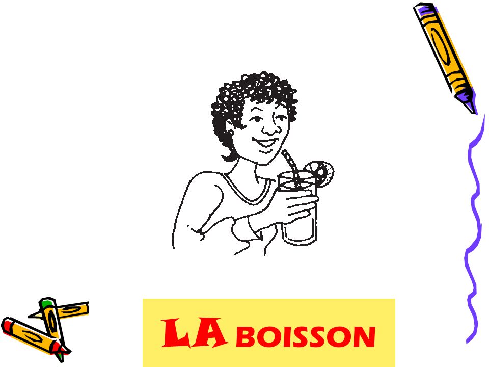 the drink LA BOISSON
