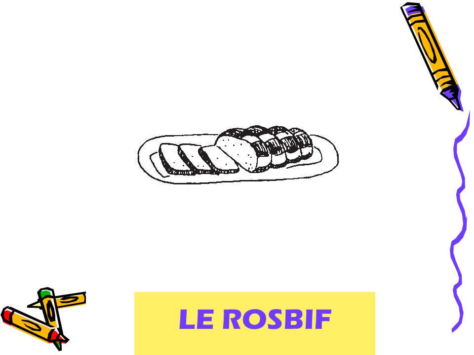 roast beef LE ROSBIF
