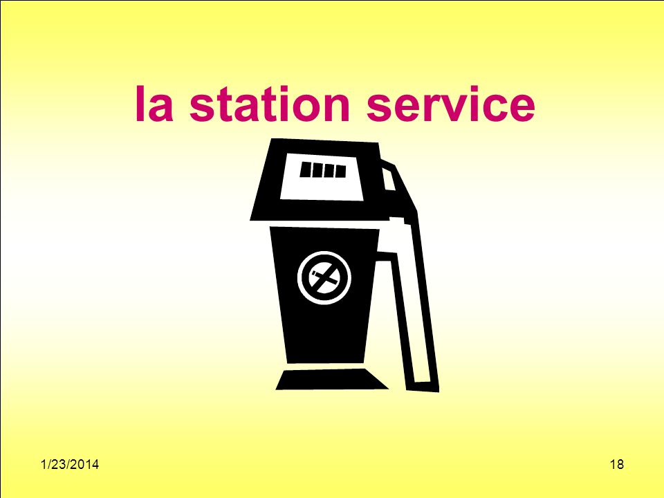 1/23/ la station service