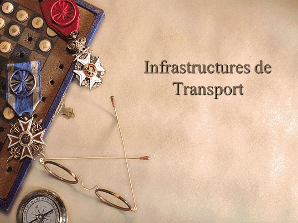 Infrastructures de Transport