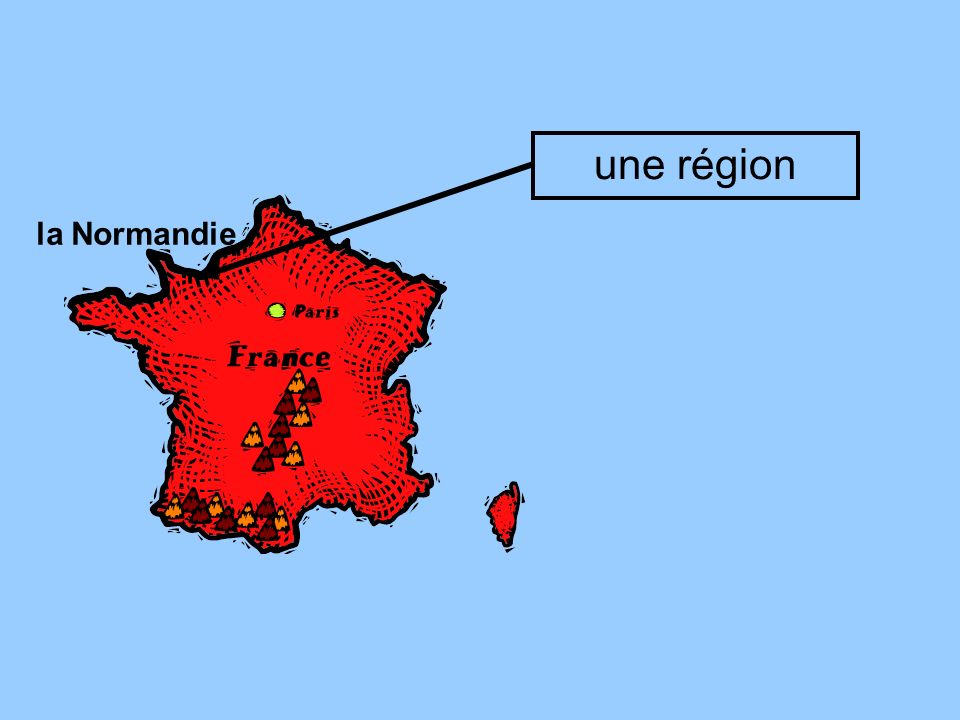 une région la Normandie