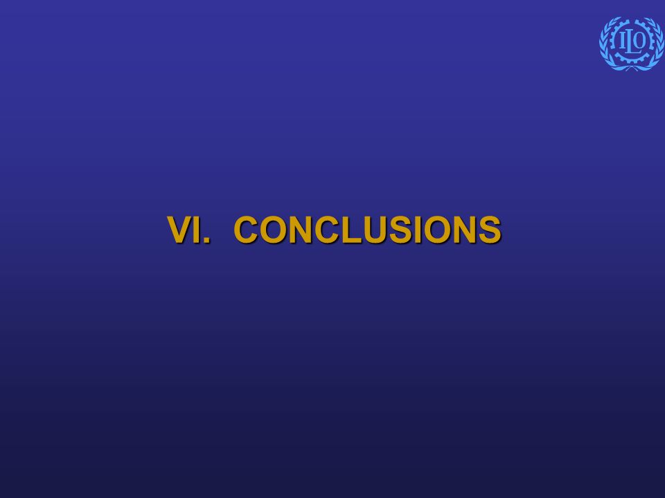 VI. CONCLUSIONS