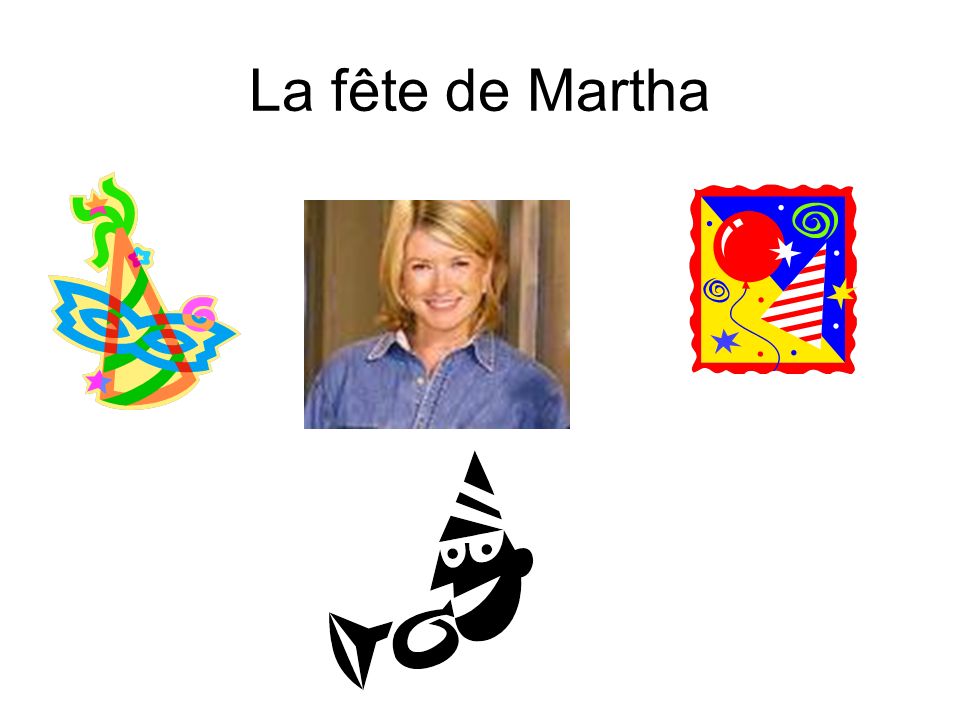 La fête de Martha