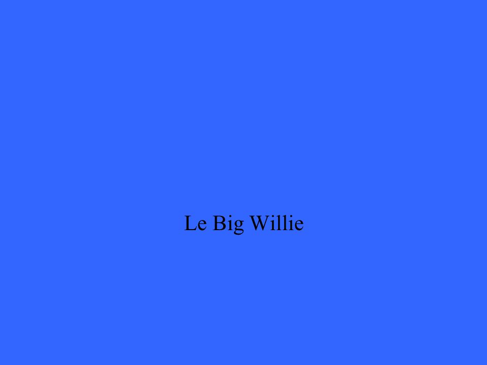 Le Big Willie