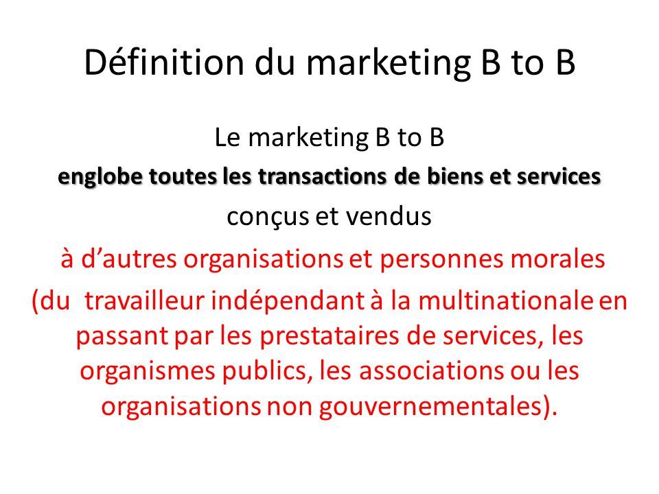 Institut Supérieur De Management Et D’Informatique Module MARKETING ...