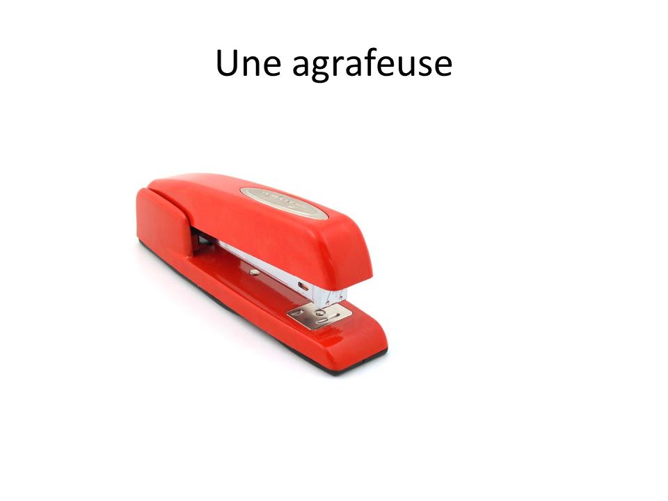 Une agrafeuse