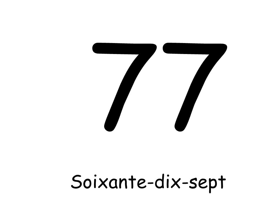 Soixante-dix-sept 77