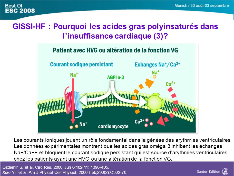 GISSI-HF : Pourquoi les acides gras polyinsaturés dans l’insuffisance cardiaque (3).
