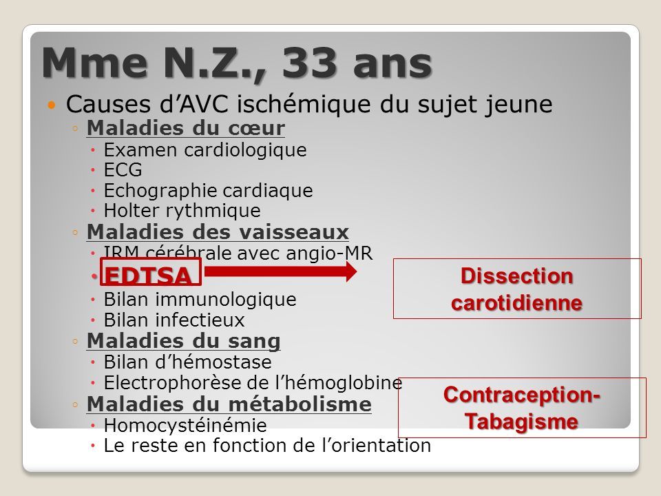 Accidents Vasculaires Cérébraux. Accidents Vasculaires Cérébraux (AVC ...