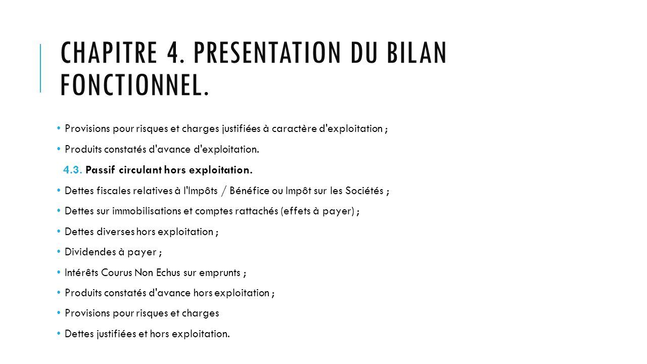 ANALYSE DES COMPTES DE L’ENTREPRISE Présenté Par : BENZAKOUR Othmane ...