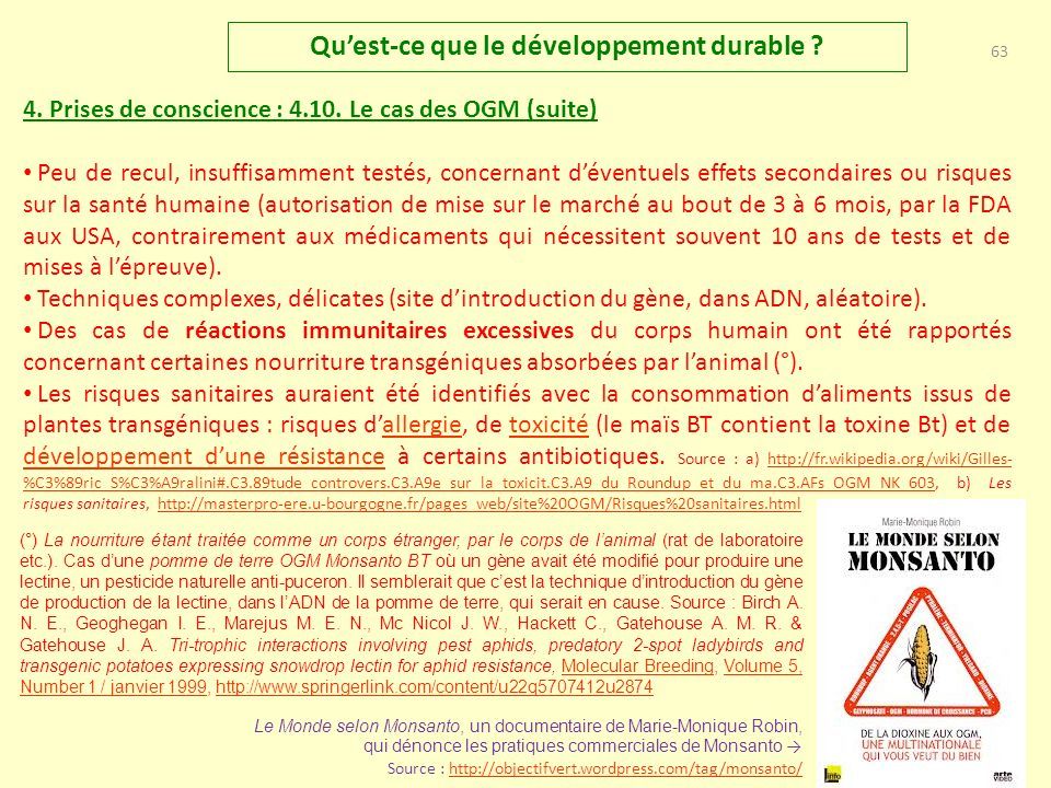 Qu’est-ce que le Développement durable ? Benjamin LISAN Date création ...